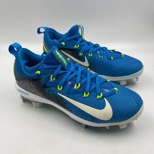 Nike Lunar Vapor Ultrafly Elite Blue Baseball Cleats 852686-410, Men's Size 7.5